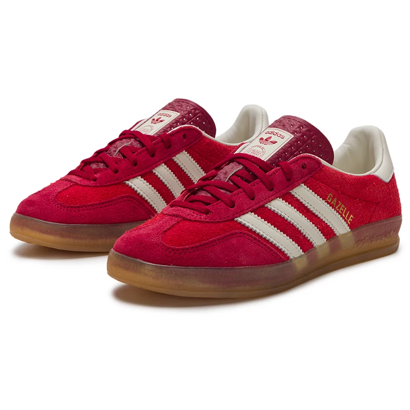 

Adidas Originals Gazelle Unisex Sneakers Retro Casual Shoes Lightweight Wear-Resistant T-Toe Shoes Ie1051
