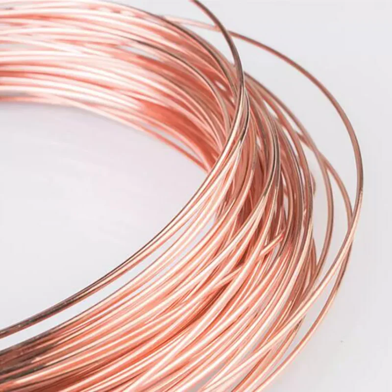 Copper Wire Round (Dead Soft) Blank Without Paint Uncoated Craft Wire 0.1mm to 3.0mm