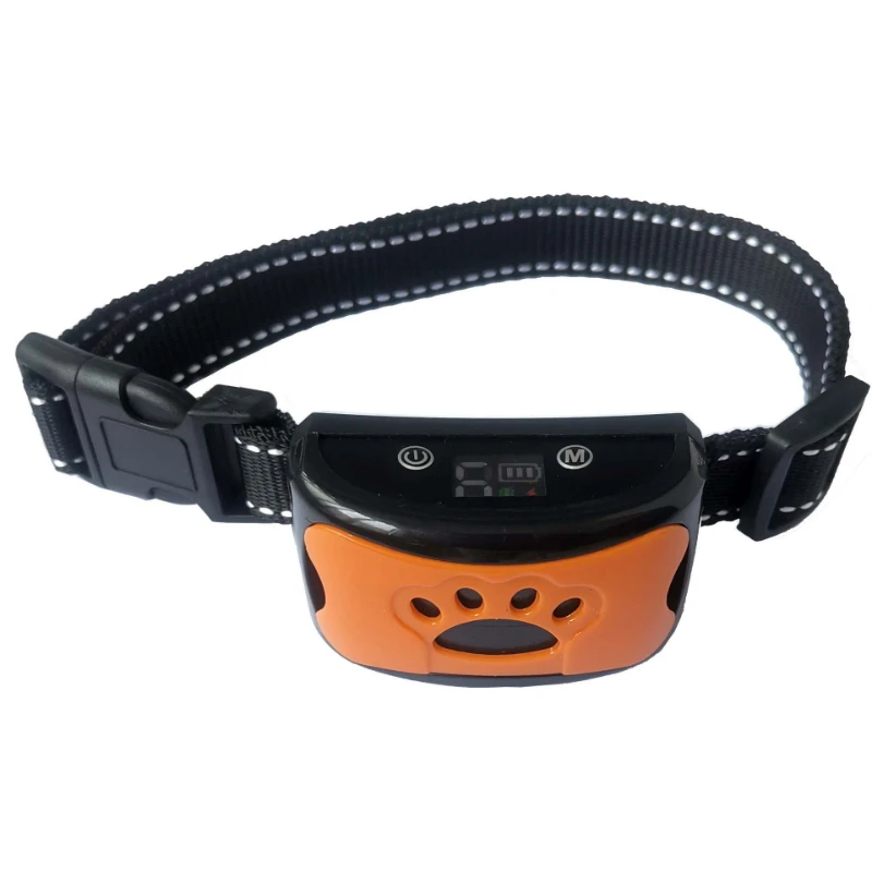 

Color screen intelligent hot sale automatic identification vibration electric shock barking device anti-dog barking pet