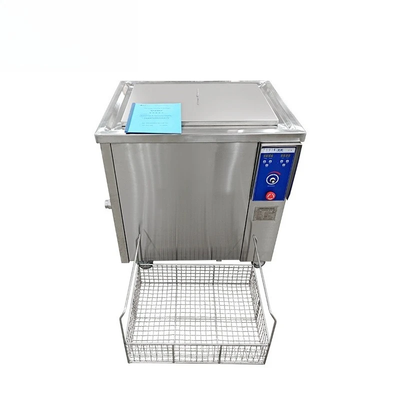 Single slot ultrasonic cleaning machine, industrial factory ultrasonic rinsing hardware degreasing and rust removal