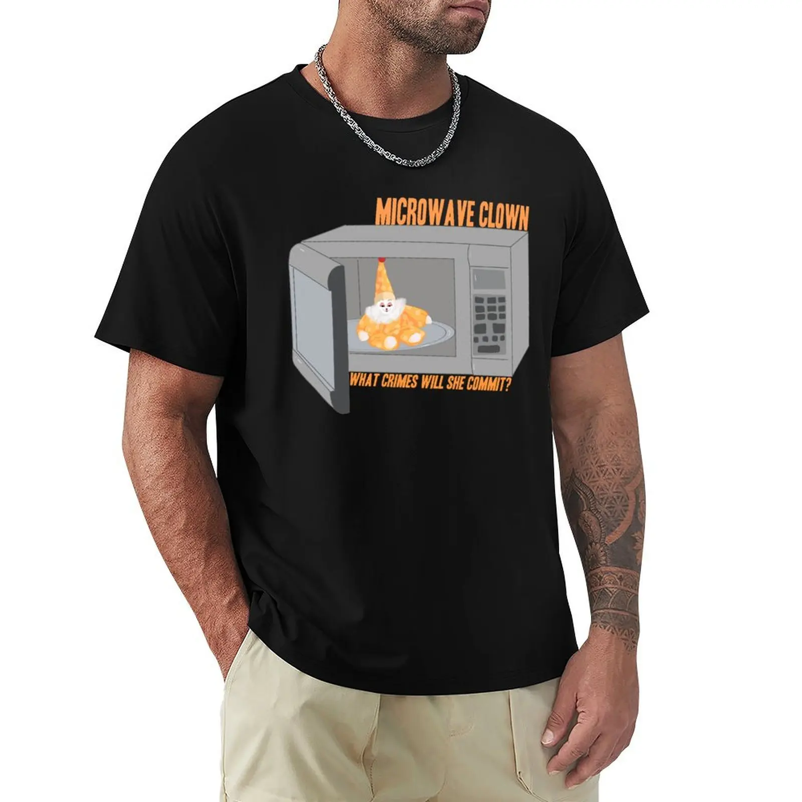 

microwave clown... T-Shirt Holiday Outdoor T-Shirt