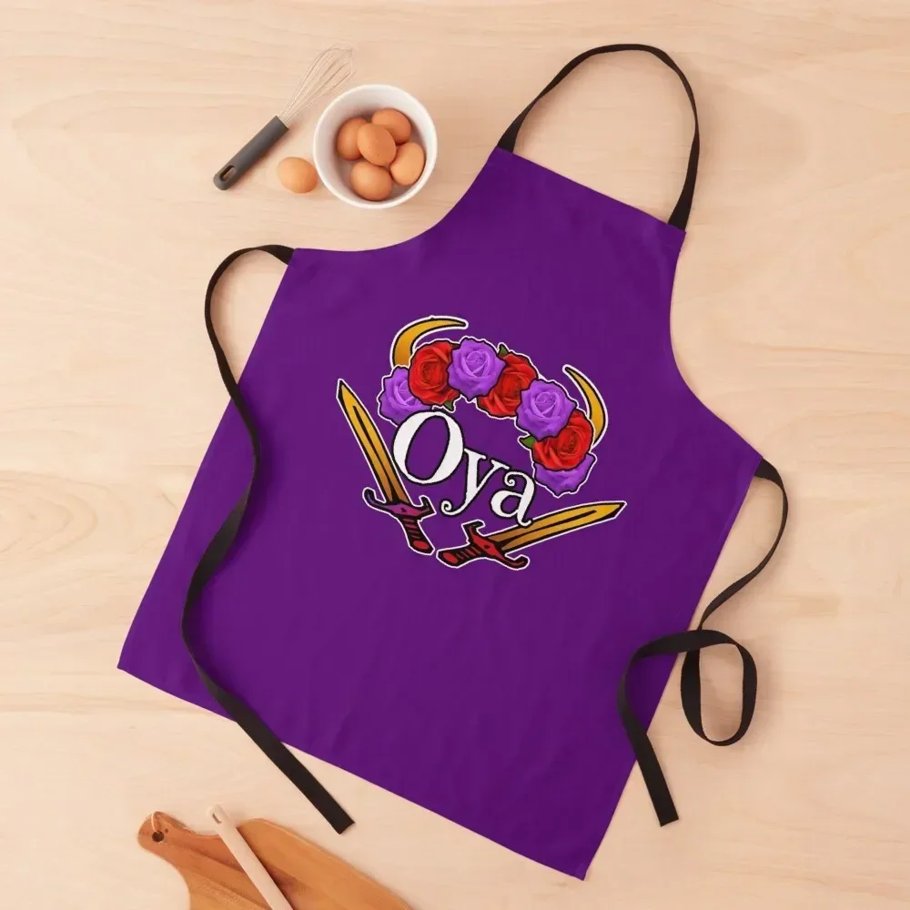 

Oya Orisha Vibes Apron kitchen girl Household Items Kitchen christmas kitchen Women's Apron