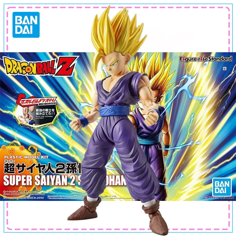 

Стандартная фигурка Bandai Dragon Ball Super Saiyan 2, Son Gohan, оригинальная фигурка, комплект модели, коллекционная модель
