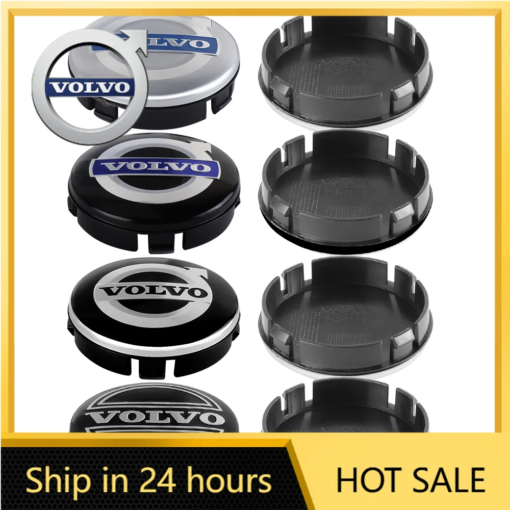 

Steering Covers 4Pcs 64mm Car Wheel Center Cap Rim Cover Accessories For For Volvo Rdesign AWD C30 C70 S40 S60 S70 S80 S90 V40 V