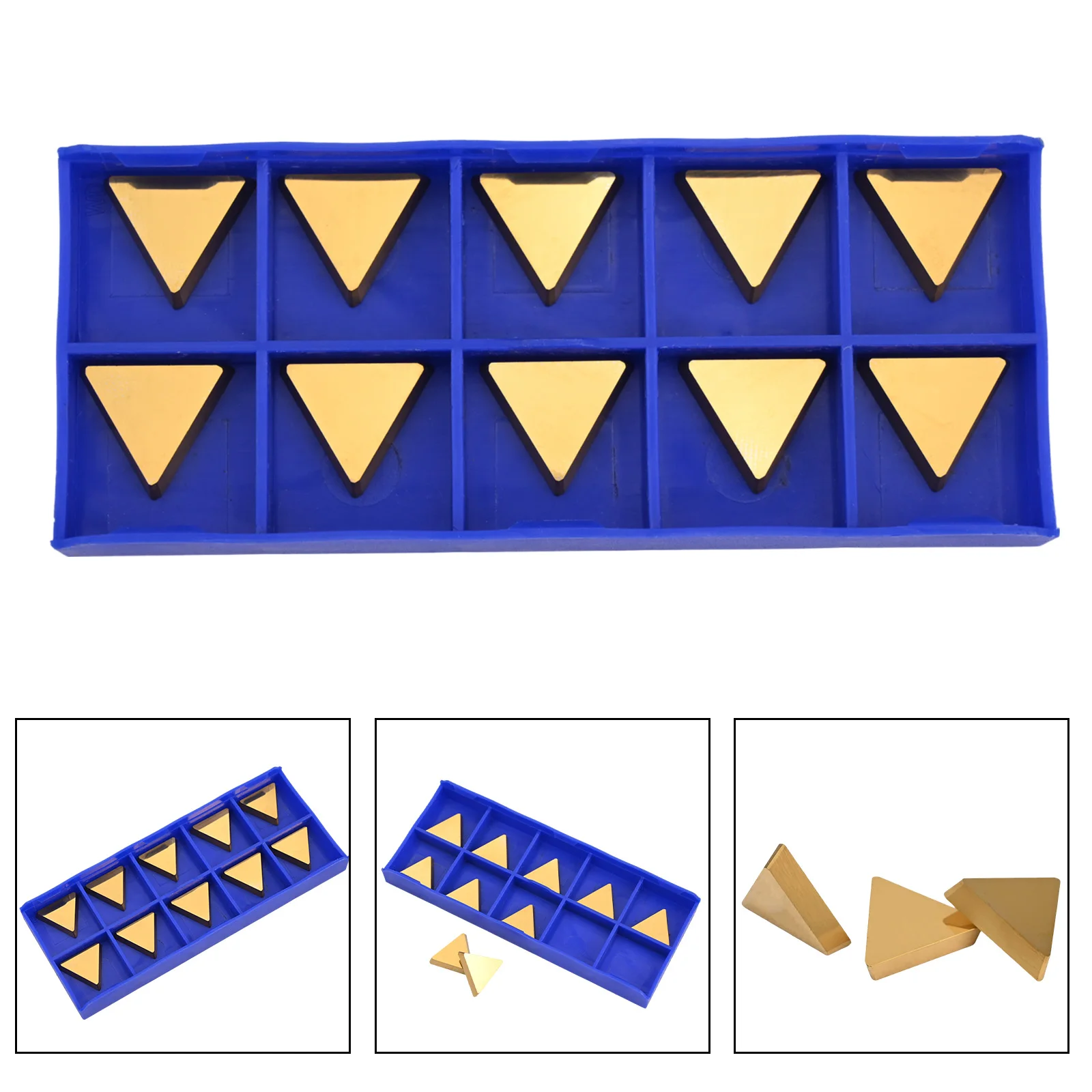 TPMR160304 YBC251 Carbide Turning Blade for CNC Lathe Insert Suitable for Various Machining Environments (10pcs)