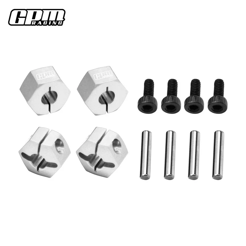 GPM 알루미늄 7075 육각 바인더 12MM TRAXXAS MINI MAXX RC 부품 TXMM010 3654용 완전 세트 #