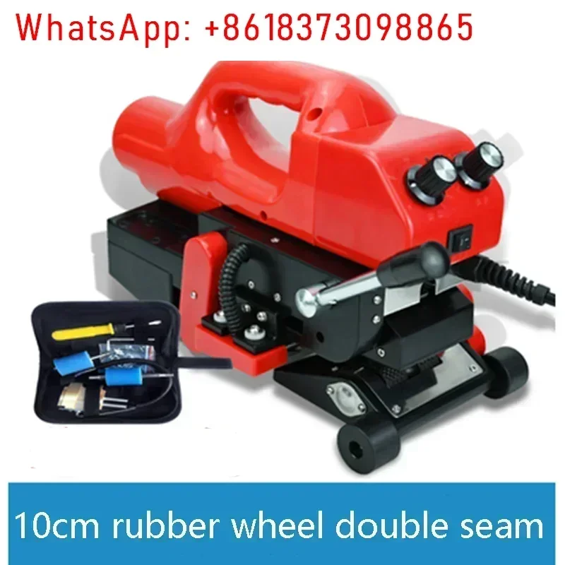 Geomembraan Lasmachine Hete Wedge Lasser HDPE Vel Plastic Vijver Liner Lasser PVC Repareren Lasmachine