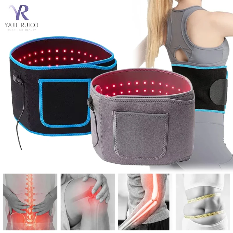 Red Light Therapy LED Belt, Body Warmth, Hot Compress, Massage Pad, Health Care, Waist Shaping Belt, Beauty