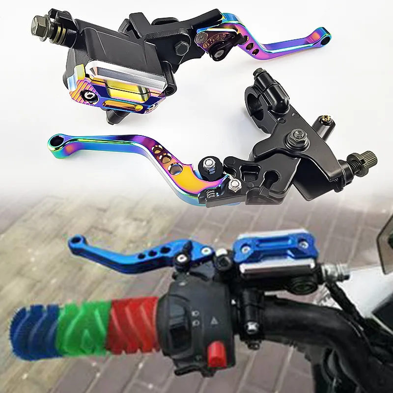 22mm Brake Clutch Pump Master Cylinder Handles Motorcycle Lever Handlebar Hydraulic Clutch Accessories For CNC Electric Moto