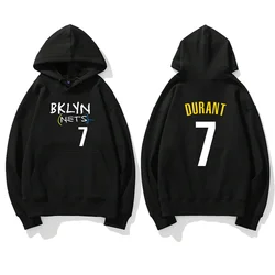 Basketball Printed Hoodie Street Autumn Long Sleeve Hoodie Men Fashion Harajuku Clothing Solid Color Personality Long Sleeve Top
