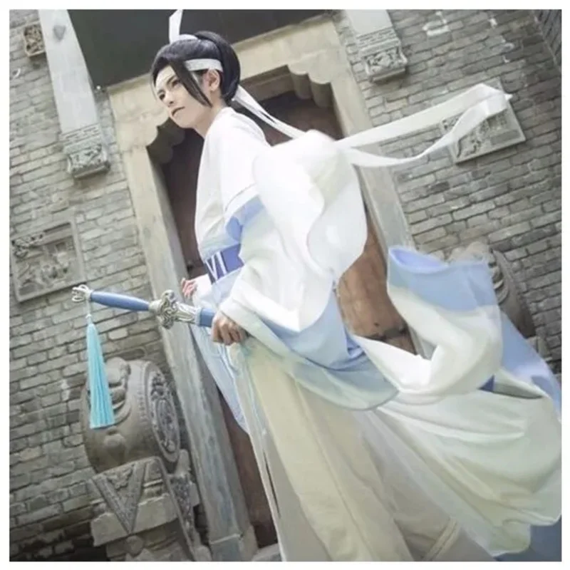 مو داو زو شي لان وانغ جي تأثيري غراند ماستر من زراعة الشيطاني لان زان الملابس الصينية القديمة زي هانفو هالوين