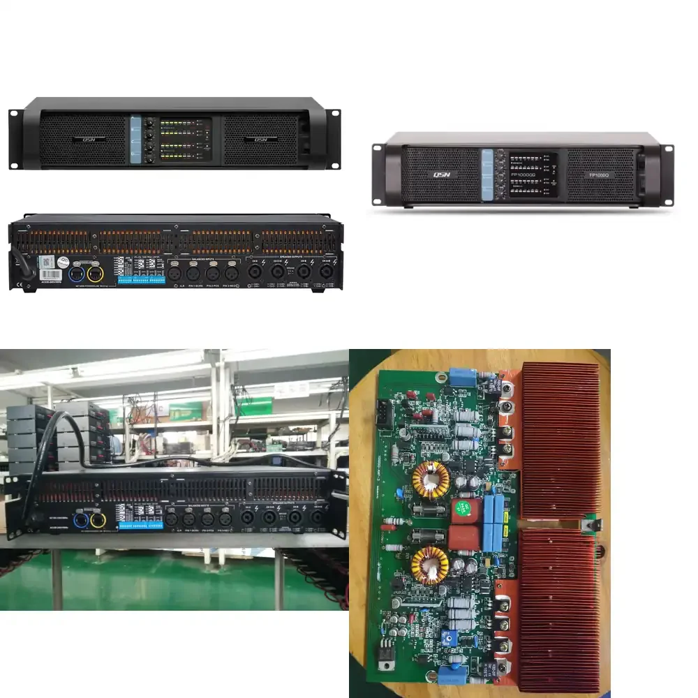 

Factory Direct 1350W 4 Channel Class-TD Cus tom Logo Power Amplifier - Digital Professional Audio Amplifier FP1000 for
