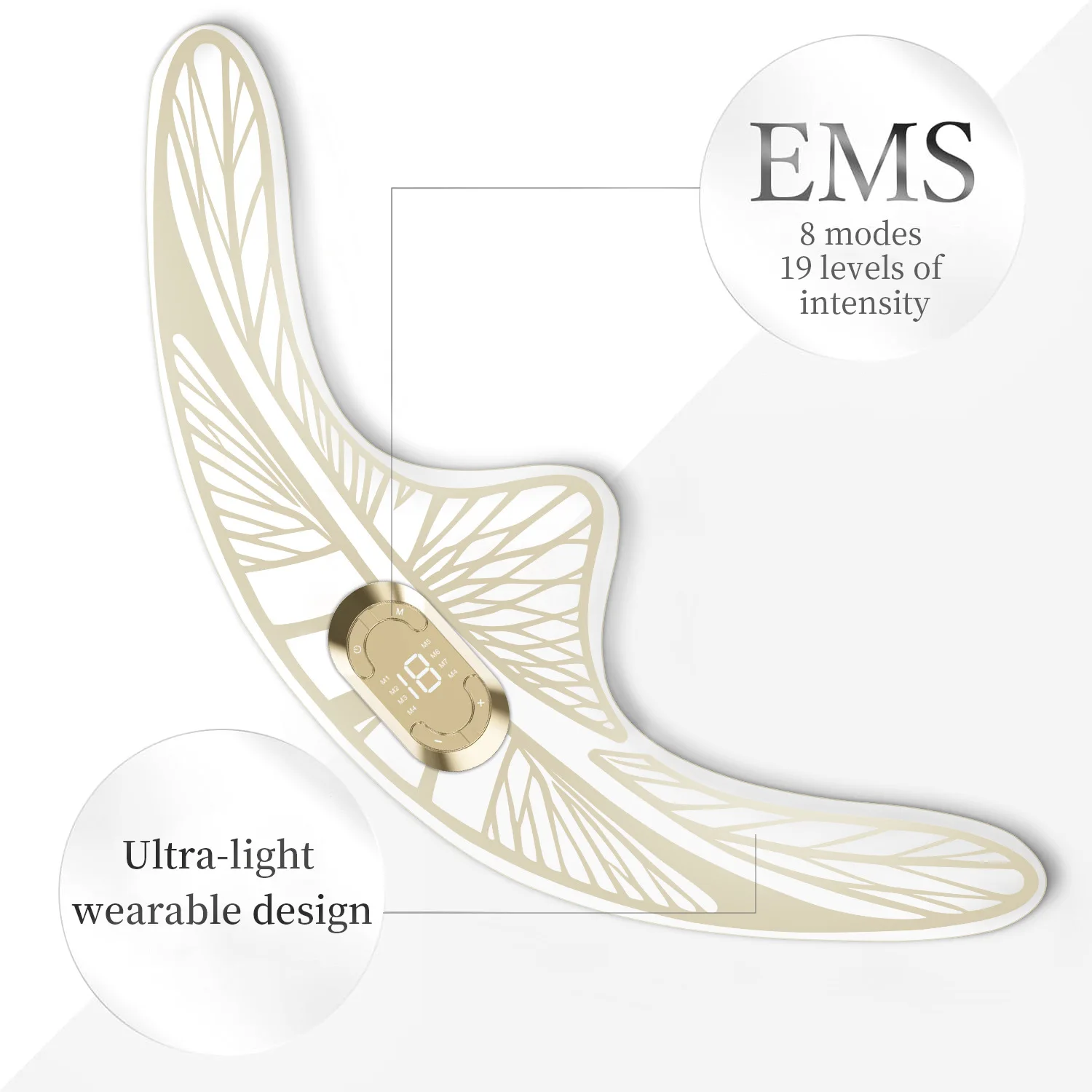 Professional Face Massager EMS Device with Microcurrent Technology for Anti-Aging Face Lifting Firming V Shape and Eye Care