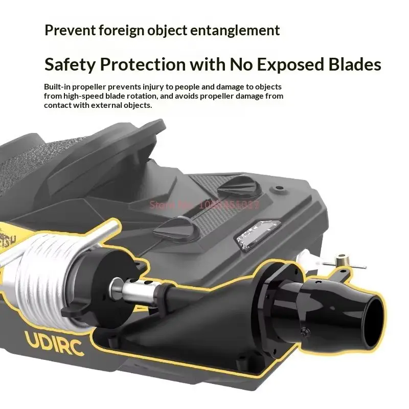 Nouveau jouet de bateau télécommandé turborétique, modèle de moteur rapide pour enfants garçons, poussée de Turbine à jet de pompe UDI923