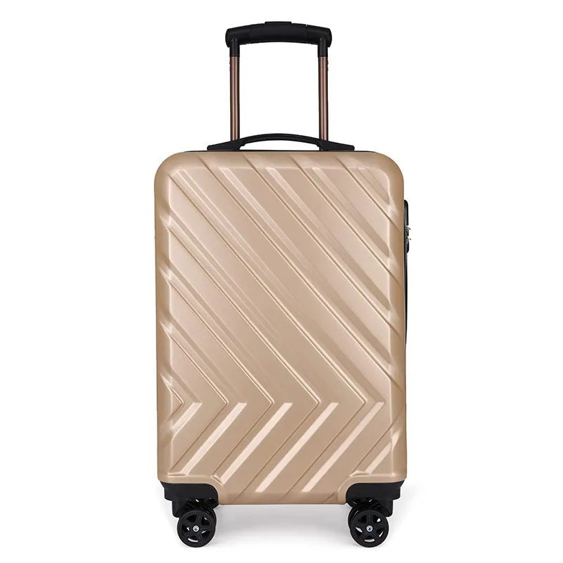 Valise à roulettes universelle avec fermeture éclair pour hommes et femmes, valise à main, divers styles, roue, bagage, 55x34x23 cm, 20 pièces