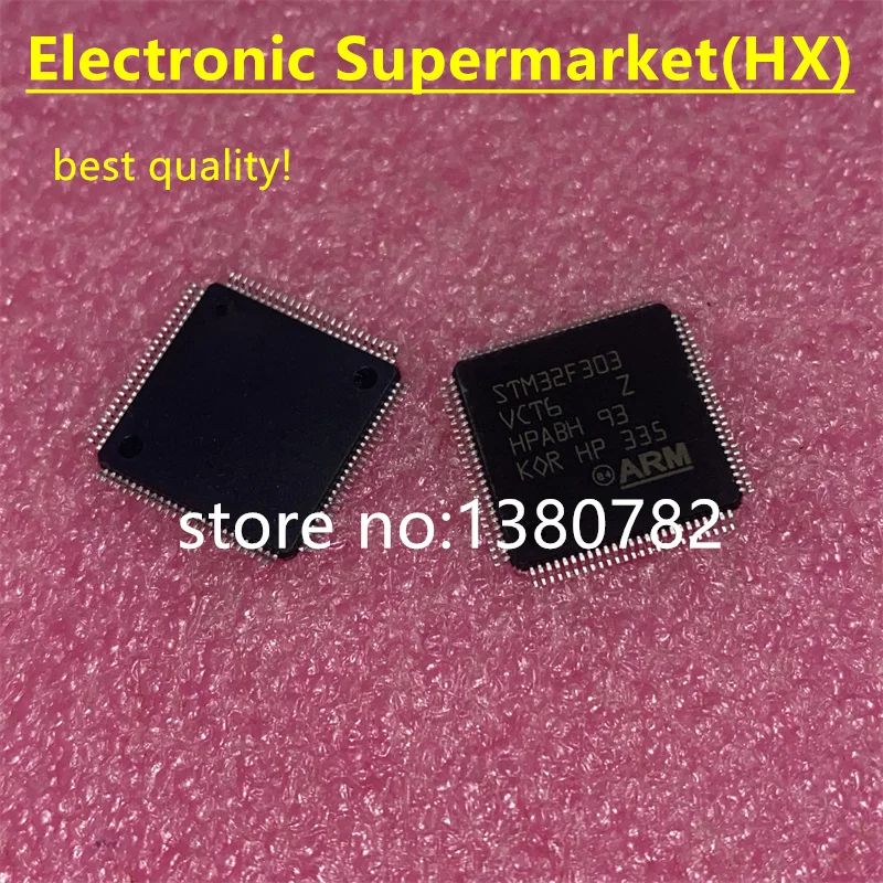 Free shipping 10pcs-50pcs/lots STM32F303VCT6 TQFP-100 IC In stock!