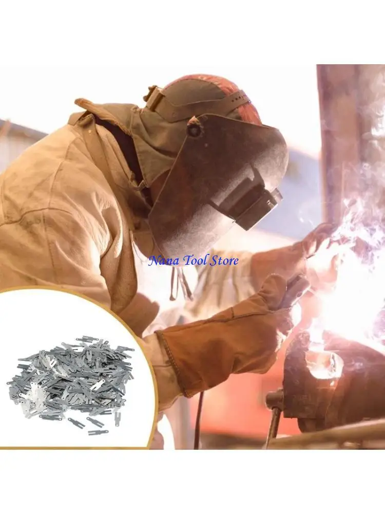 

31GJ 100PCS 0,15x20x4 H Тип никелированного стального ремня для батареи для батареи для батареи