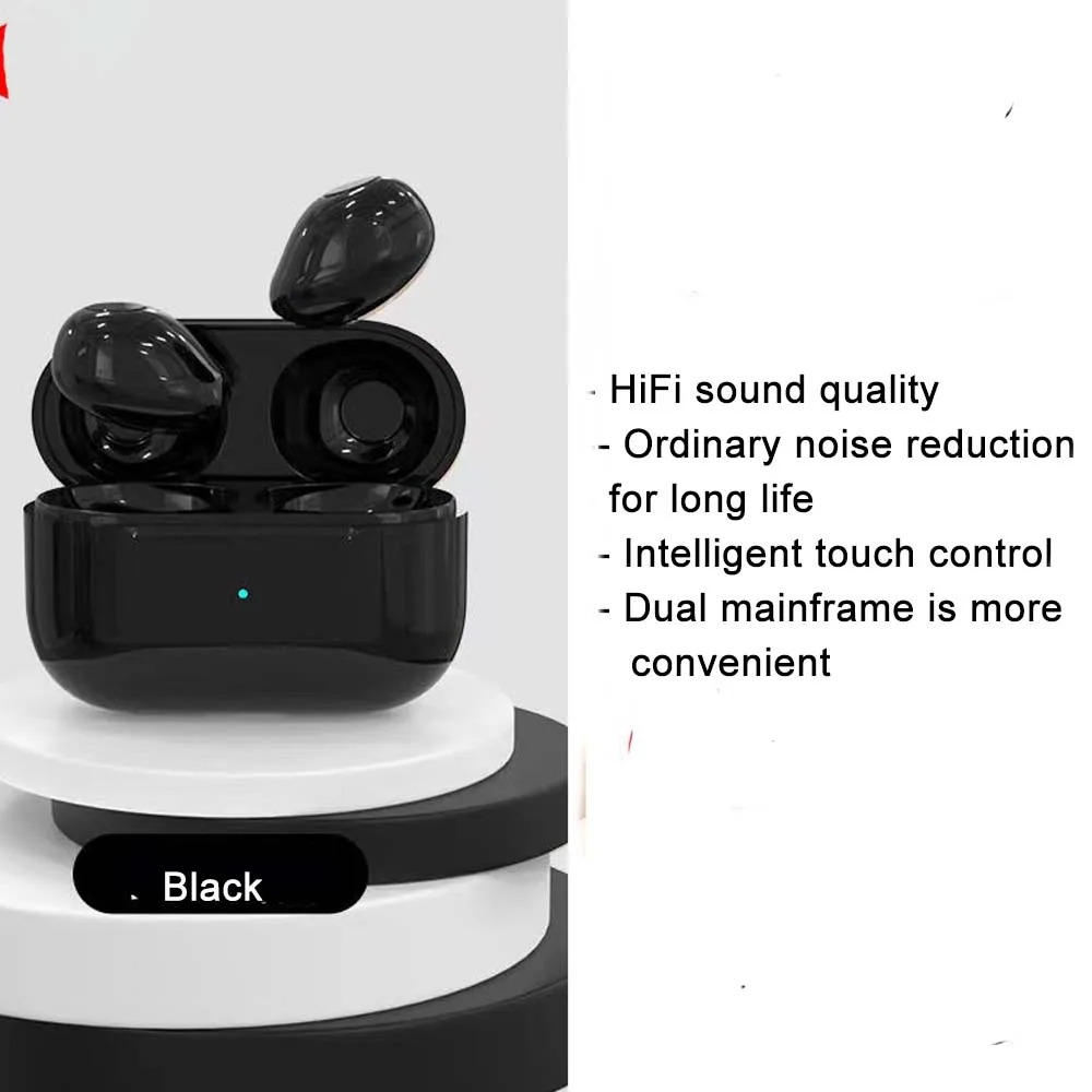DIXSG Mini Unsichtbare Bluetooth Schlaf Kopfhörer 4