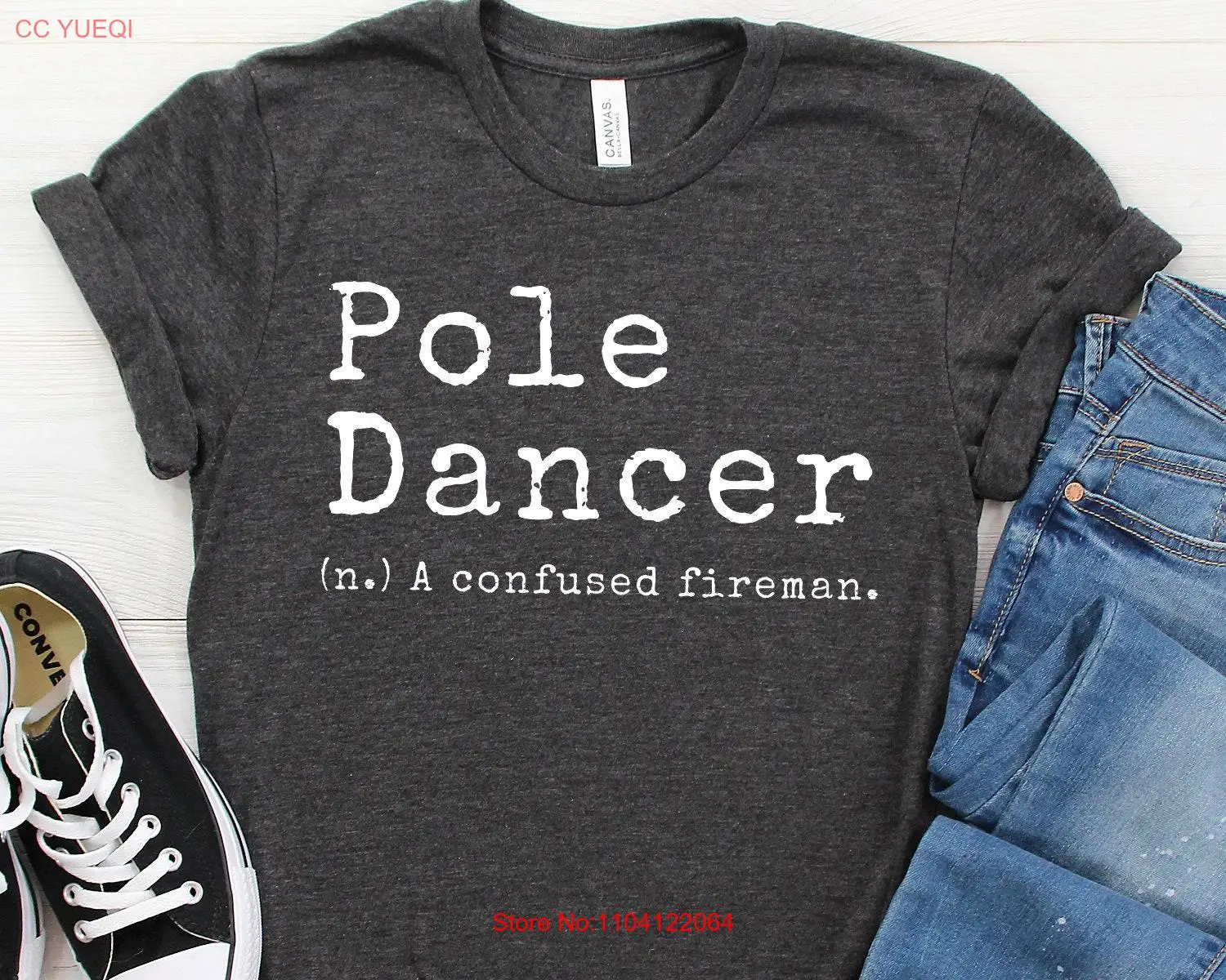 

Pole Dancer Definition T Shirt Dance Dancing Fitness long or short sleeves