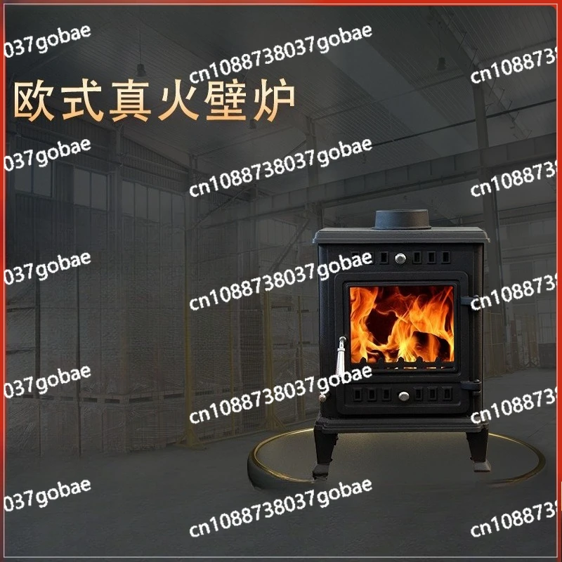 

Скандинавский внутренний чугун, настоящий камин, дровяная отопительная печь, вилла, бытовая дровяная печь