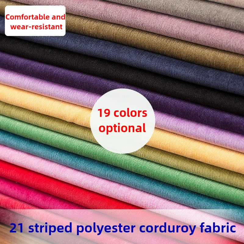 غرامة المشارب سروال قصير النسيج لينة يمكن ارتداؤها بالمتر للملابس قميص أريكة وسادة غطاء DIY بها بنفسك الخياطة تنفس القماش الأسود