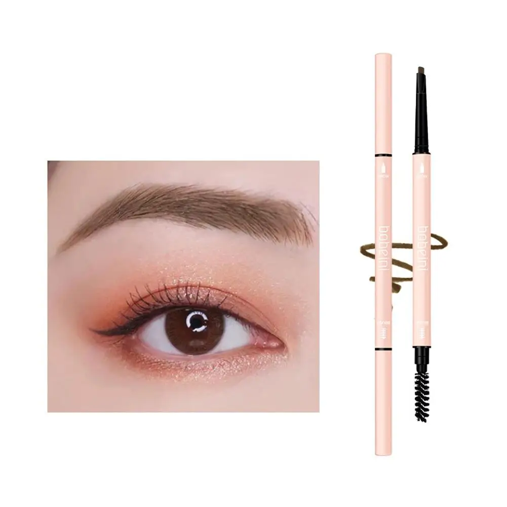 Augenbrauen stift natürlich einfach zu verwenden ultra feine Augenbrauen geometrische langlebige Kosmetik Bleistift bunt verkaufen Dual-End w2f3