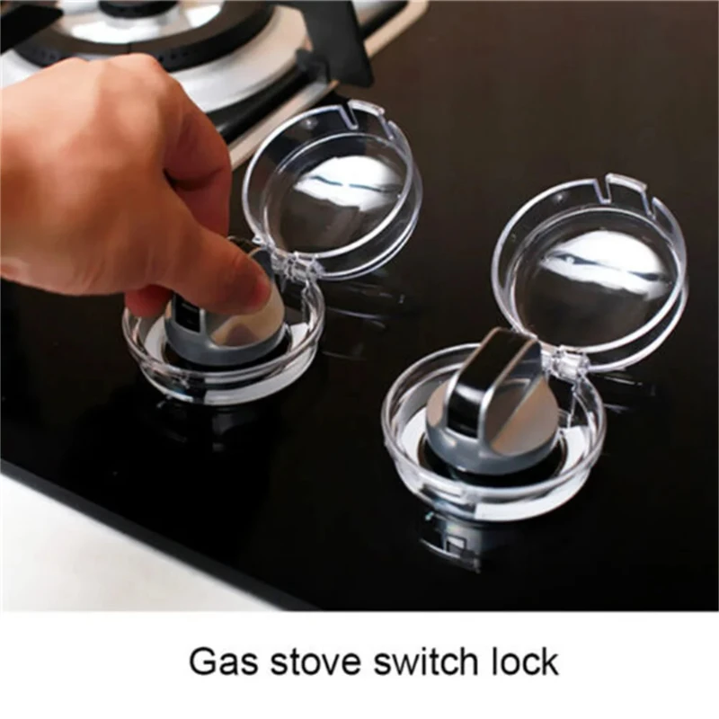 

4/16Pcs Switch Cover Children Stove Burners Stove Protector Protective Buttons for Gas Children Kitchen Safety