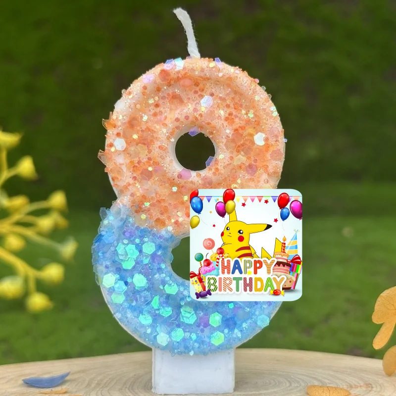 Zebra Candle Supplies - Pokemon Monster Pikachu Candles Themed Birthday