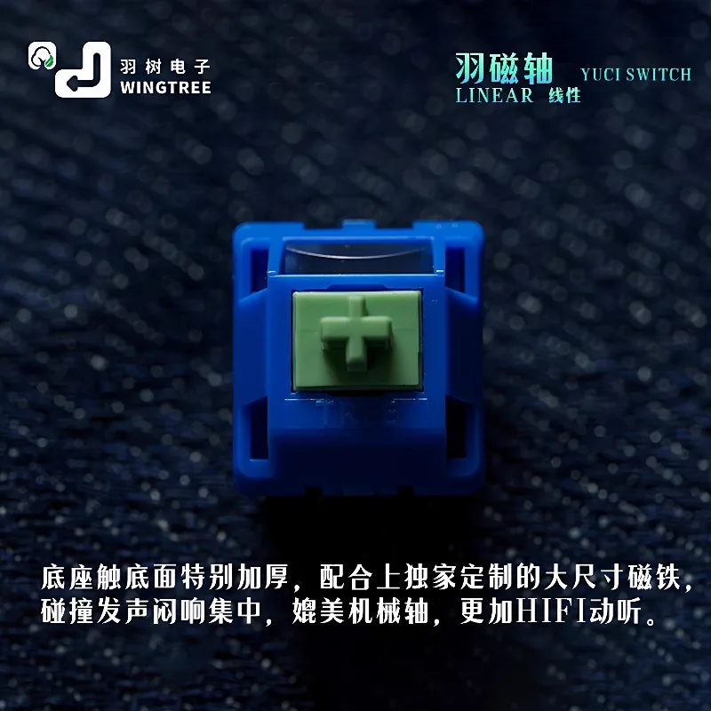 

WINGTREE YU Magnetic Switch Linear 5pin 45g Gaming Keyboard Switches for Magnetic Keyboards Gaming Accessories