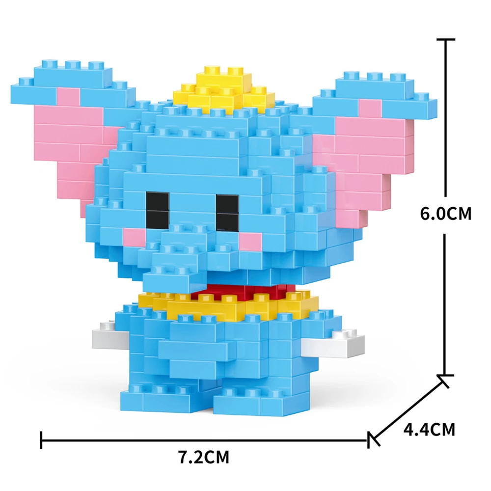 Kurome Cinnamoroll DIY Hello Kitty Stitch Block Charakter-Bausatz Mickey Mouse Baustein-Puppen Spielzeug Geschenk – Detail 22