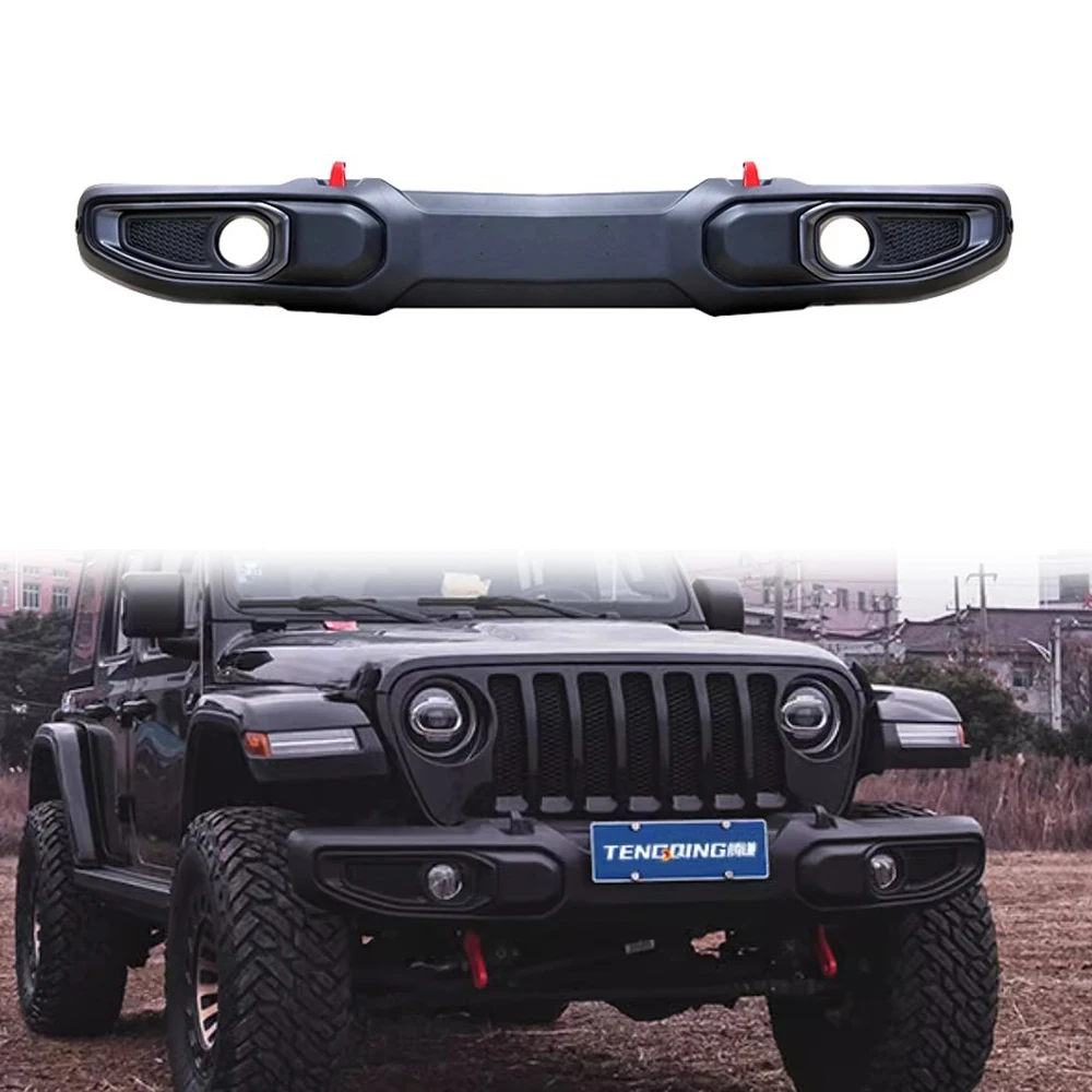 

ABS Front Bumper 10th Anniversary For Jeep Wrangler JL 18-23 Off-road 4x4 Accessories