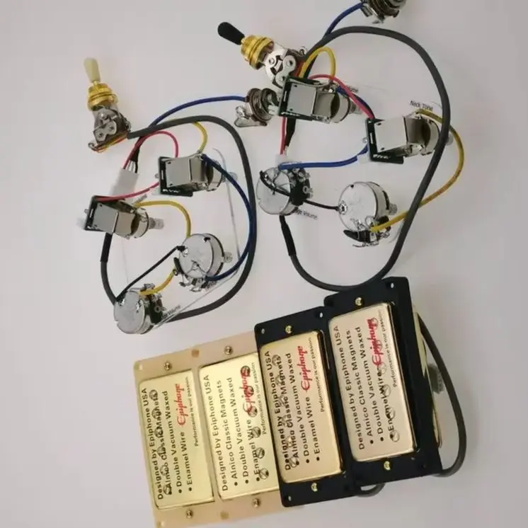 q-x-music-store-humbucker-pickups-guitar-pickups-standard-4c-with-pro-wiring-harness-in-stock