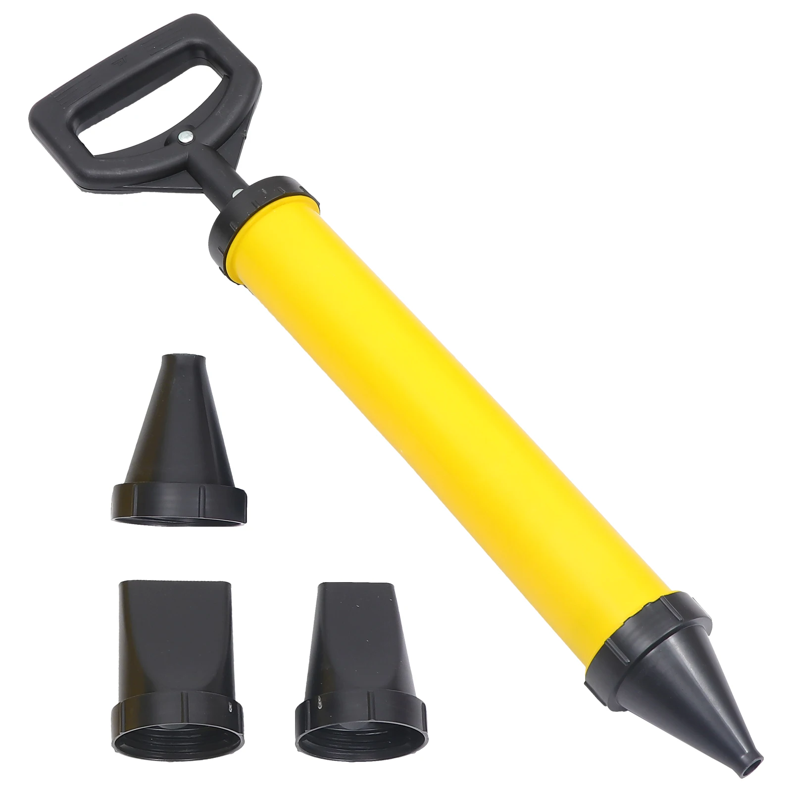 

Cement Grout Sprayer Wall Seam Jointer Masonry Tool Filling Yellow Nozzles Lightweight ABS Material Efficient Application