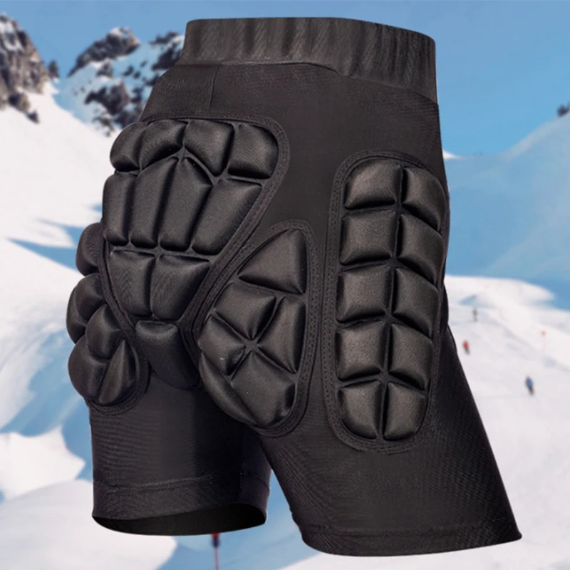 [OD] 3D Ski Hip Protector Pants Winter Skating Protective Hip Pad Snowboarding Impact Shorts Ice Skating Roller Snowboard Gear