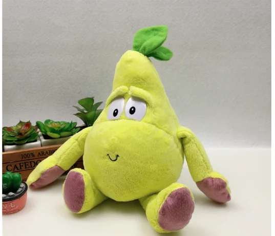 

New arrival Super Cuute Fruit Vegetable Plush Toys Pineapple Pumpkin Watermalon Pear Plush For children Chrimas Birthday Gift