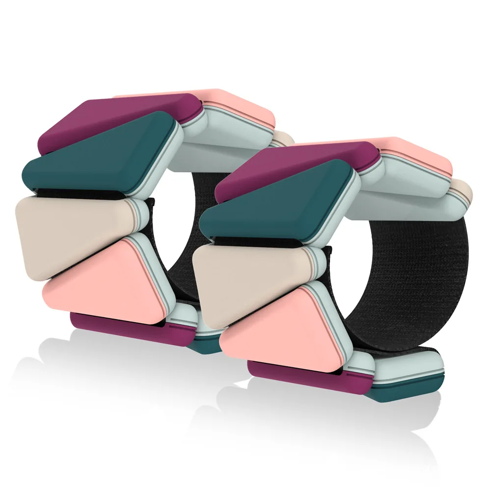 1000 جرام أوزان المعصم للنساء والرجال قابل للتعديل وزن الذراع والساق يمكن ارتداؤها سوار مرجح لليوجا والجري وتدريبات صالة الألعاب الرياضية