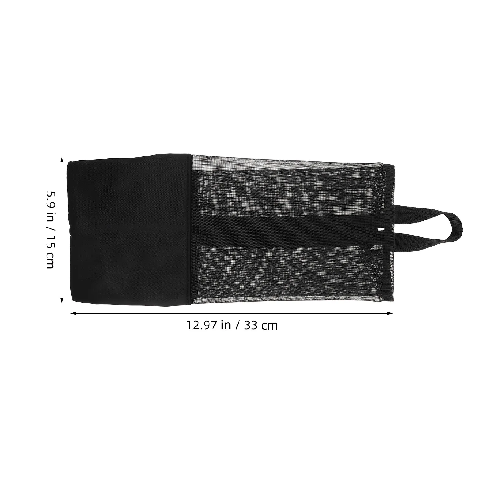 Dance Shoe Storage Bag Breathable Mesh Pouch for Ballet Slippers Pointe Shoes Latin Dance Accessories Portable Travel Gym Use