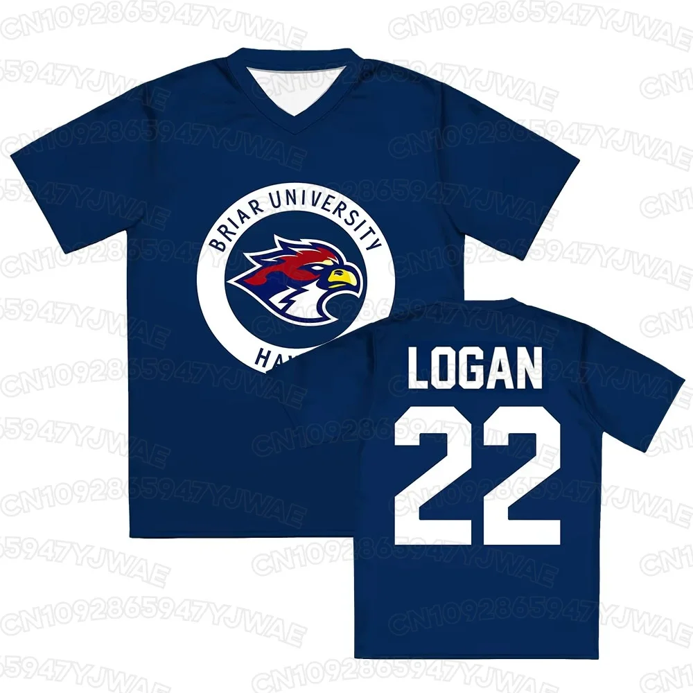 2026 Men's Women's  Graham 44 Tucker 46 T-shirt Cosplay Short Sleeve T-shirt Top Off Campus Briar University Hockey Jersey image 5