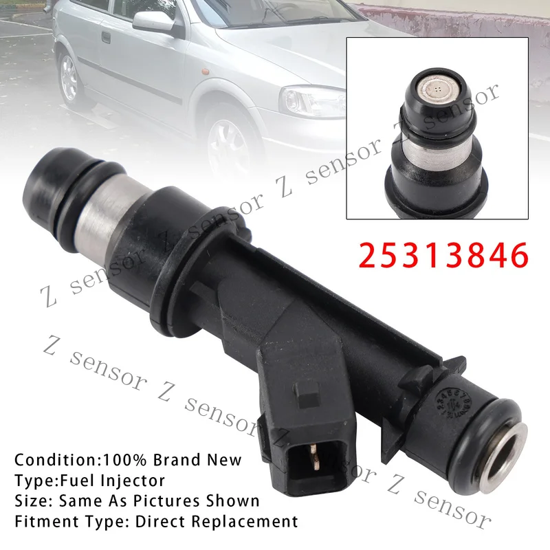 1pcs Fuel Injector For Vauxhall Astra Corsa Vectra Zafira Z14 Z16 25313846