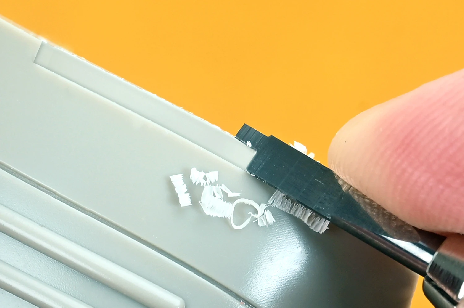 100 شيكي النمذجة التنغستن الصلب خطوة مكشطة لصنع النماذج يخدش دفع سكين هواية أداة #3