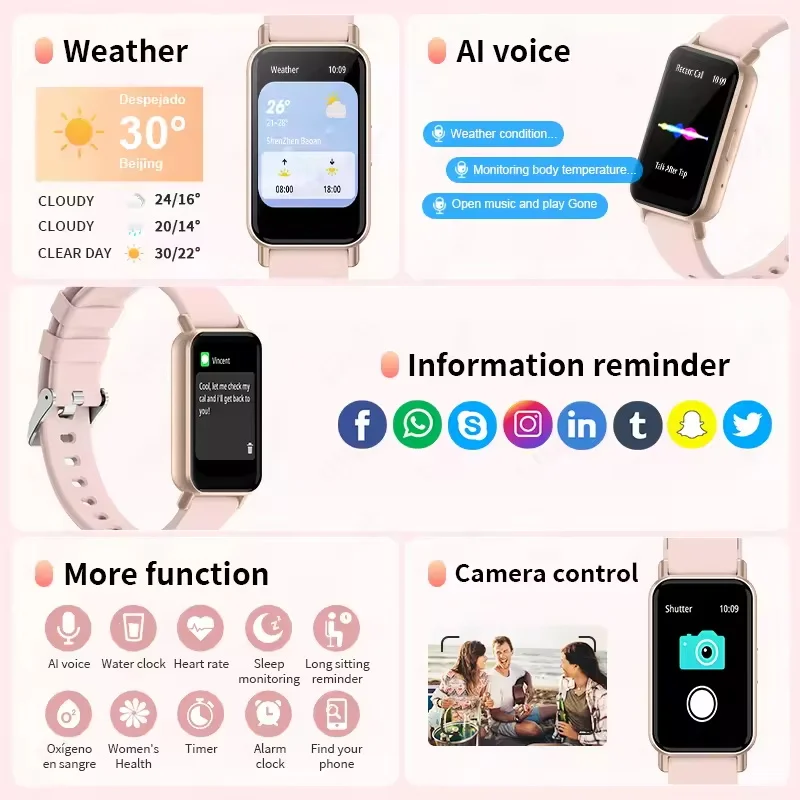 2025 새로운 시계 5 남자 스마트 시계 100 + 스포츠 모드 트랙 블루투스 통화 심박수 방수 스포츠 피트니스 스마트 팔찌 여성