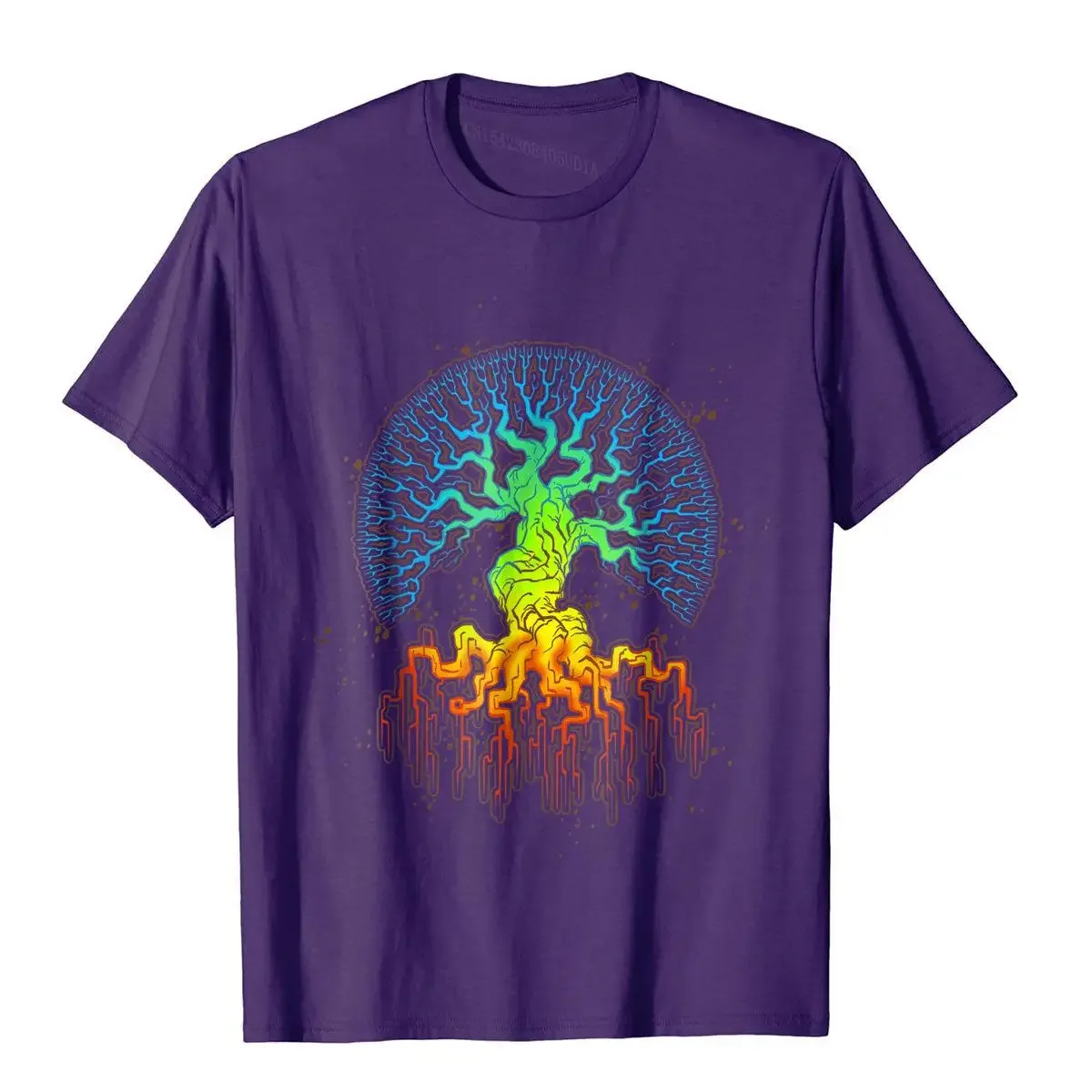 Shirt.Woot Fractal Tree Of Life T-Shirt Rife Man Tops Shirt Leisure T Shirt Kawaii Men Clothing Cotton Beach