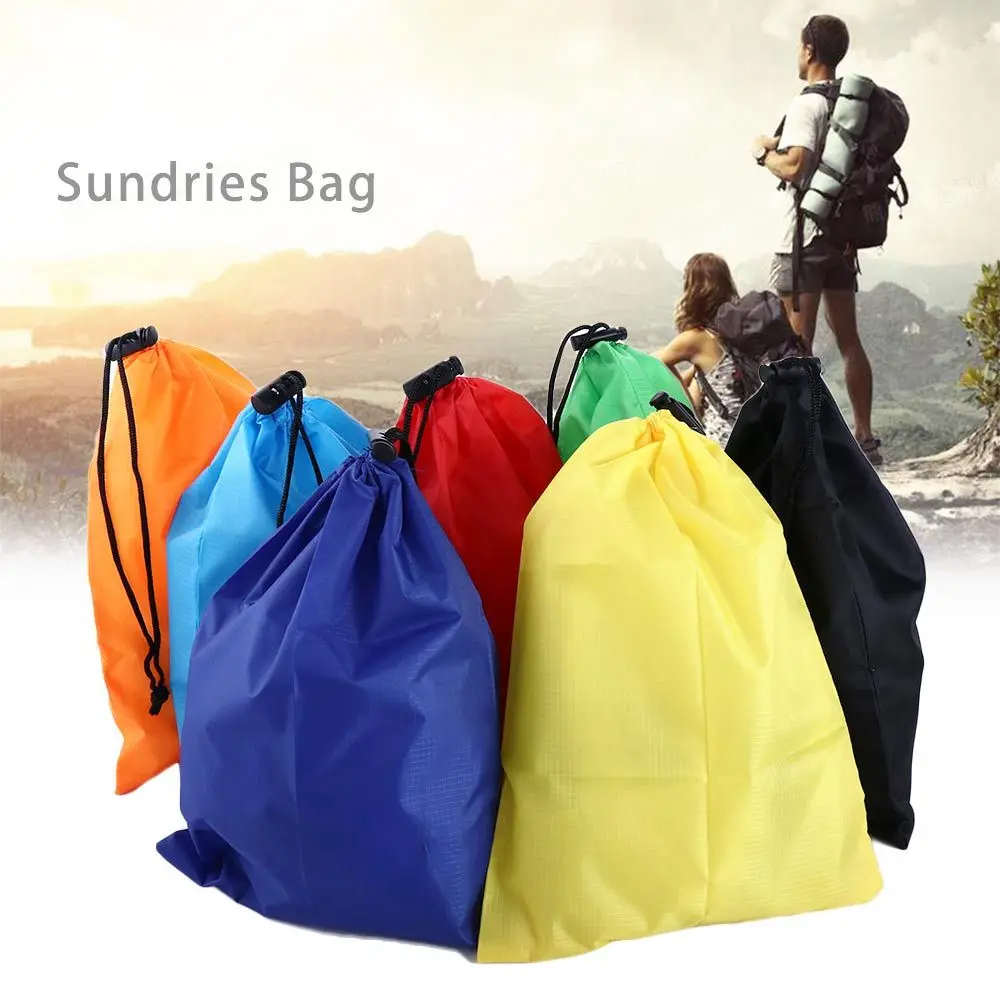 Pouch Organizer Swimming Bag Outdoor Tool Waterproof Sundries Bag Storage Drawstring Bag Travel Storage Bag Drawstring Pouch