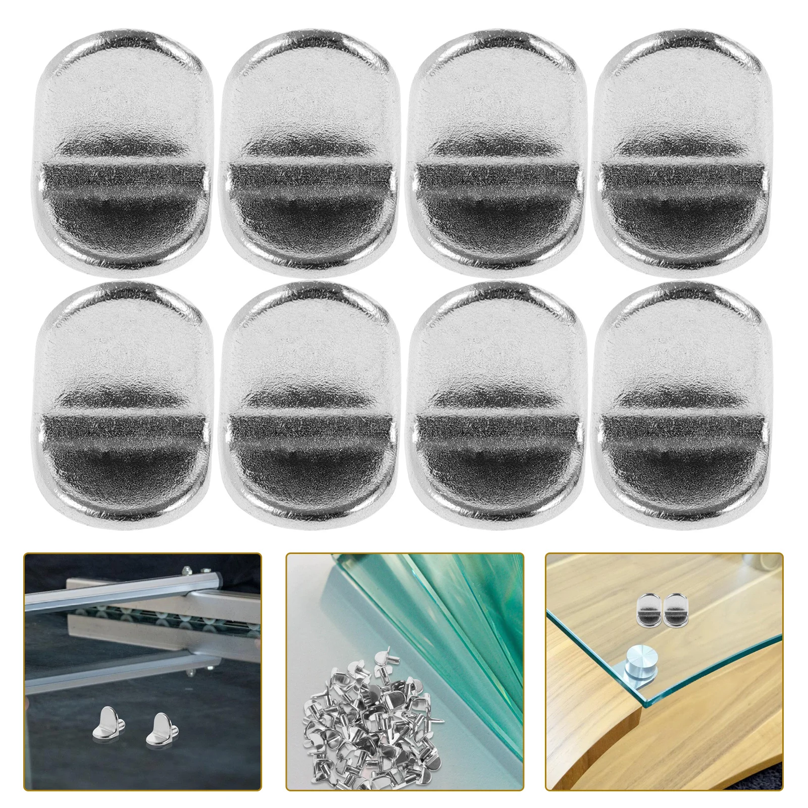 50 قطعة مقاطع رف الخزانة أوتاد تصميم بسيط أصحاب مجلس دائم للأرفف الرف دبوس المشبك مقاطع الخزانة الوتد للأرفف #1