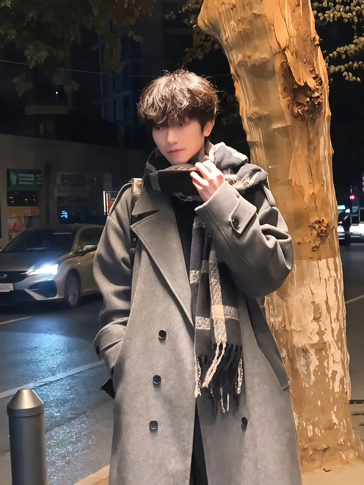 

Мужской тренчкот Bando Philosophy Retreat из натурального льна, минималистичный, темно-синий, с эффектом драпировки, на скрытой застежке, с восковым покрытием, в японском стиле, летний