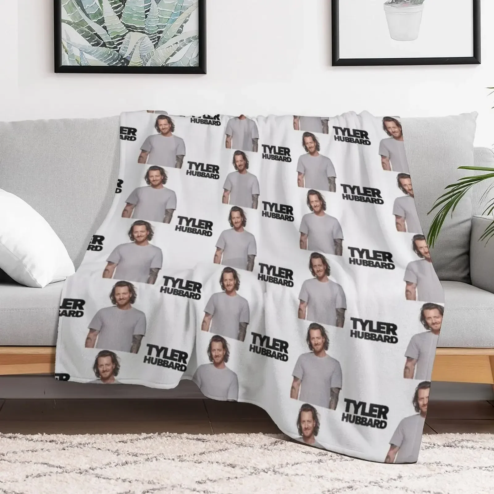 Tyler Hubbard tour Throw Blanket Decorative Sofa Thermals For Travel Heavy Blankets