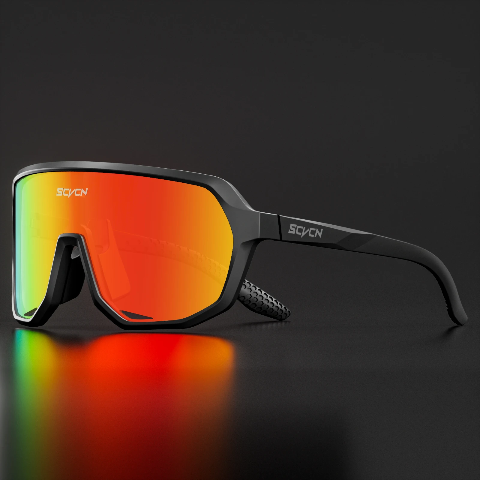 SCVCN Radfahren Gläser UV400 Photochrome Sonnenbrille Männer Sonne Mountainbike Straße Fahrrad Brillen Sport Laufen MTB Zyklus Gogg