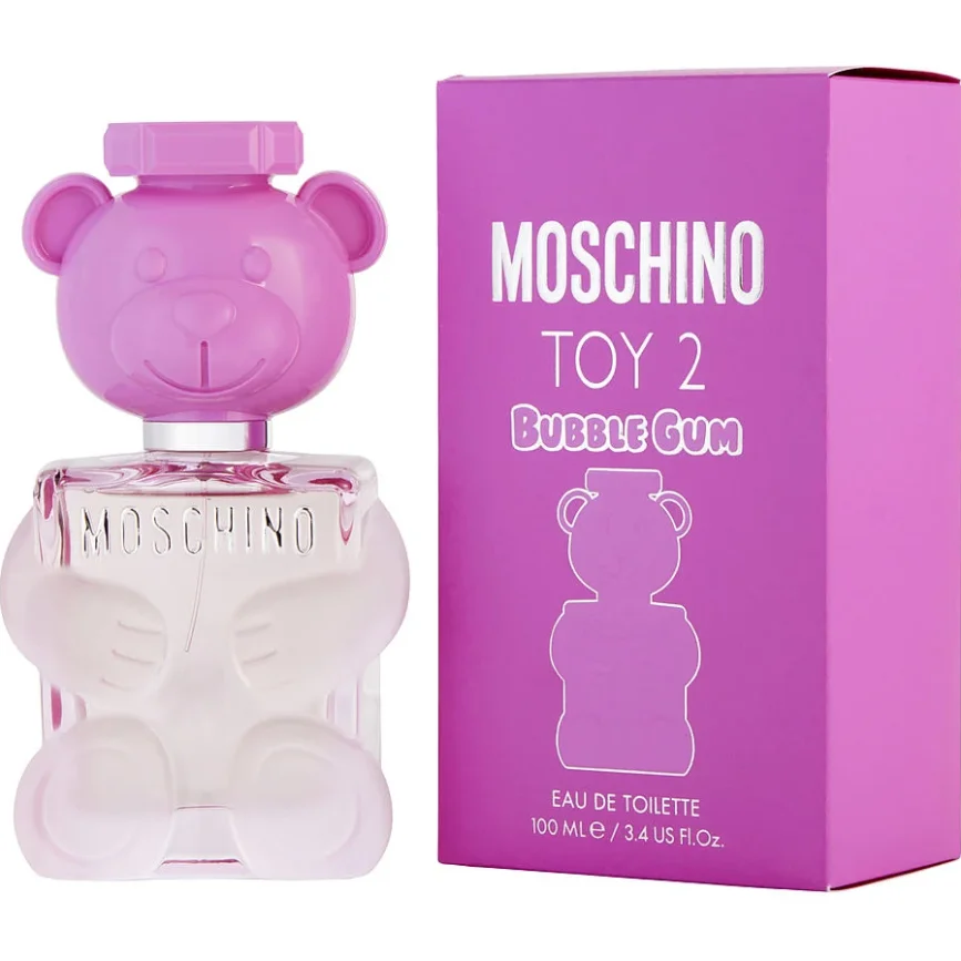 Moschino Toy 2 Bubble Gum unisex Eau De Toilette Spray 100ml Fragancia original floral y afrutada con aroma duradero