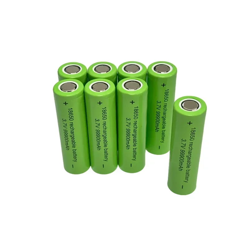 Bestselling100% original 18650 battery high-capacity 99900Mah 3.7V +charger,lithium-ion rechargeable battery for toy flashlights