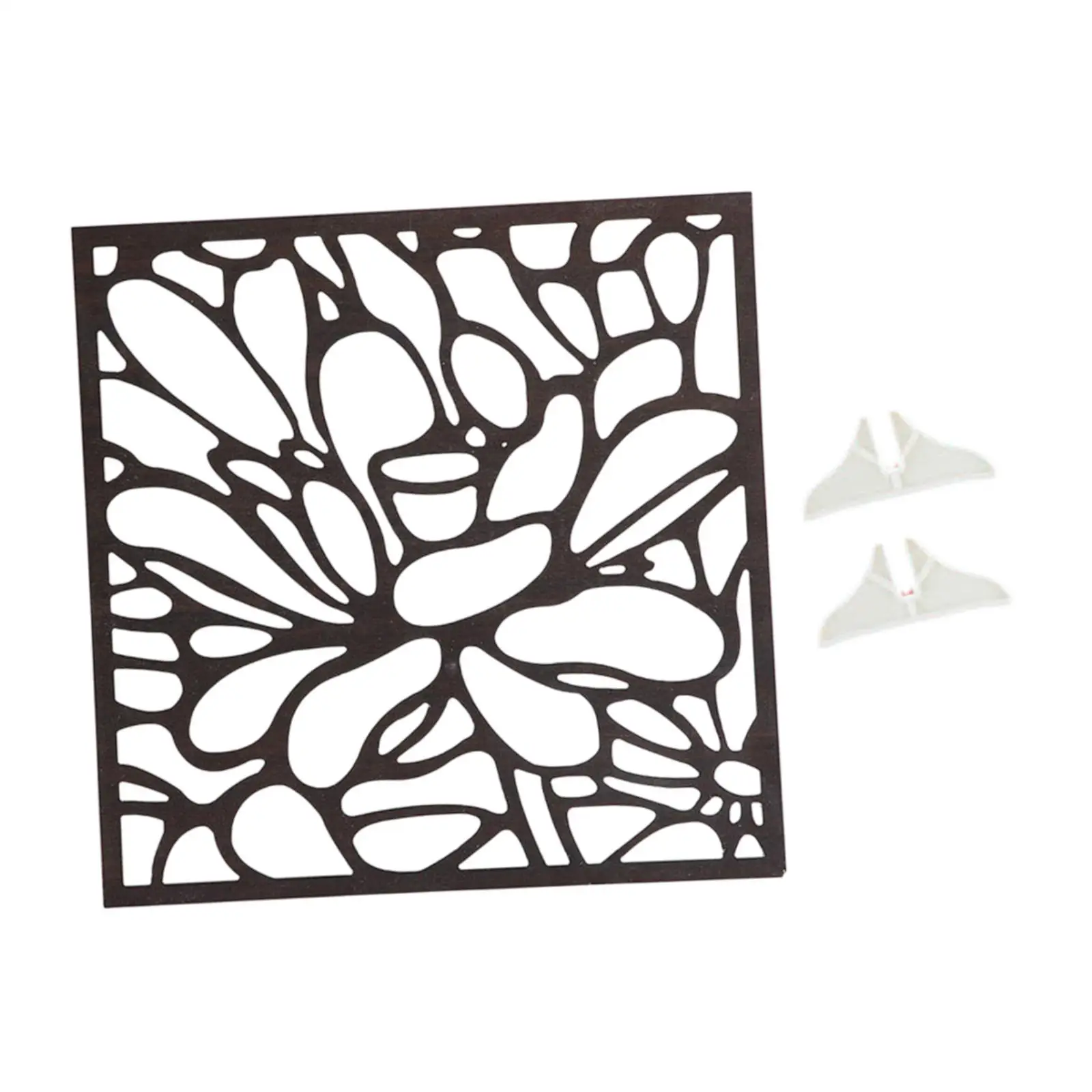 Photography Background Board Prop 30x30cm for Food Jewelry Product Reusable Versatile Accessories Hollowed Out Pattern PVC Foam